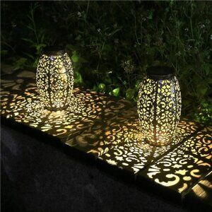 Solar Lantern Lights for Hanging or Table Outdoor Solar Light
